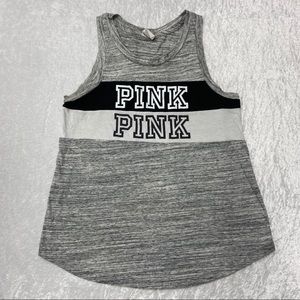⭐️PINK Grey Sleeveless Tank Top